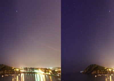 Look at the stars in virtual reality