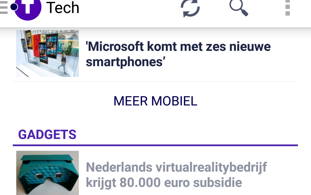 VRmaster op Nu.nl