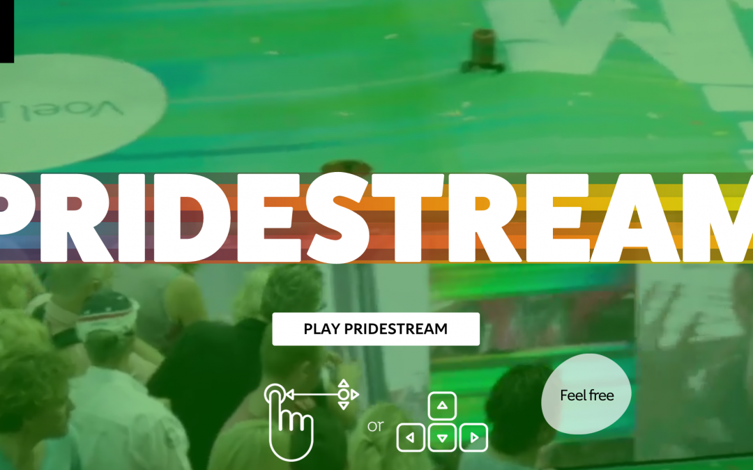 360 degrees Pridestream during Gaypride 2015 Amsterdam