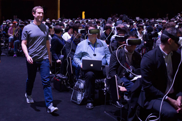 Mark Zuckerberg about virtual reality at the Samsung S7 launch