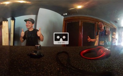 Testing Samsung Gear 360 virtual reality camera