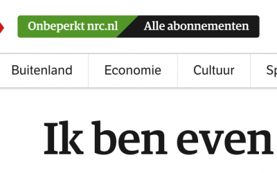 NRC over virtual reality 3/4 | Ik ben even weg