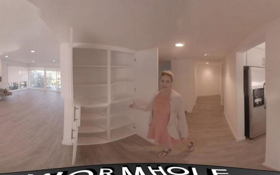 Virtual reality video tour appartment