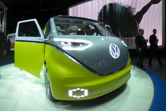 360 virtual reality Look Inside VW I.D. BUZZ minibus Concept